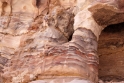 Limestone strata, Petra (Wadi Musa) Jordan